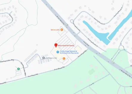 Richmond Hill Dental! Conveniently located at Bryan Neck Road and Port Royal Road in Savannah, GA